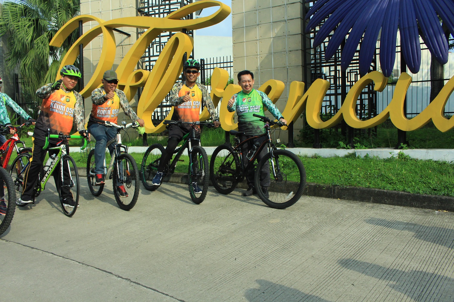 Lippo Cikarang Bersama TNI-Polri Selenggarakan Fun Bike
